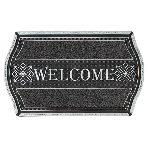 Welcome Pvc Pin Door Mat 45x75cm
